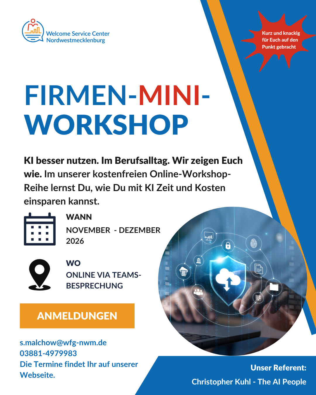Online Mini Workshop für Unternehmen Integration