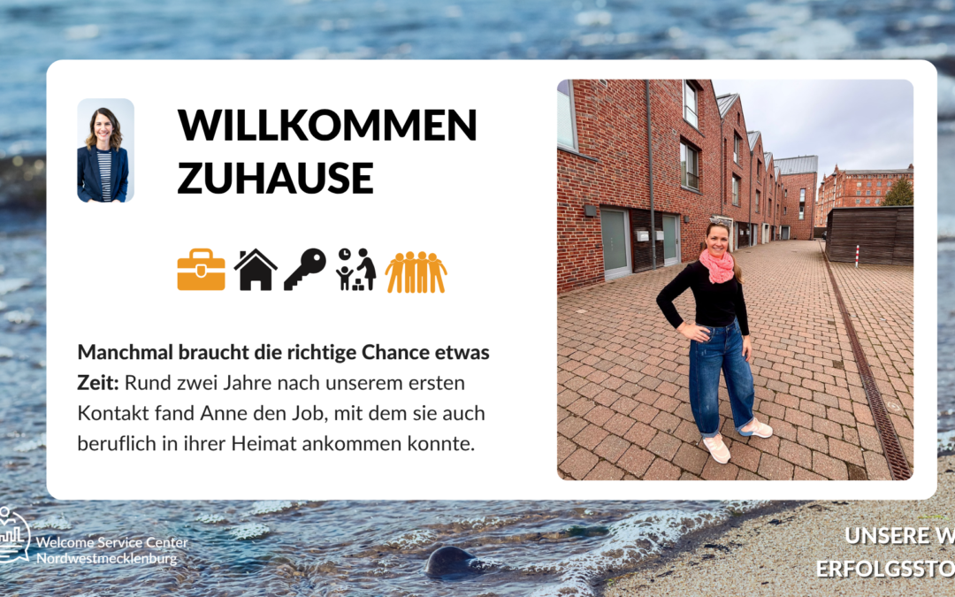 Zurück zu den Wurzeln: Anne ist wieder zuhause
